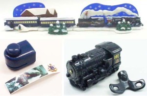 Kinder Surprise / Polar Express (3D Puzzle, Wind Up Toy, Ticket Cutter)