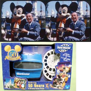 ディズニーランド50周年記念ビューマスター ディズニーランド50周年記念ビューマスター