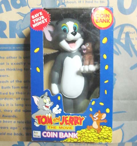 TOM and JERRY :The Movie/ Bank by Toys'n Things(1992)