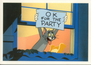 Saturday Evening Puss(1950) / Post card  by Demons & Mervelles (1995)