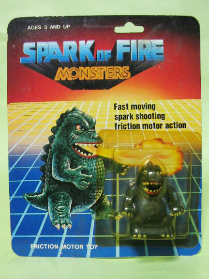 SPARK OF FIRE MONSTERS /Godzilla (copycat)