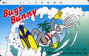 Telephone Card / Bugs Bunny / japan (1987)