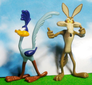 Bendable/Wile.E.Coyote & Roadrunner (1993) / TYCO