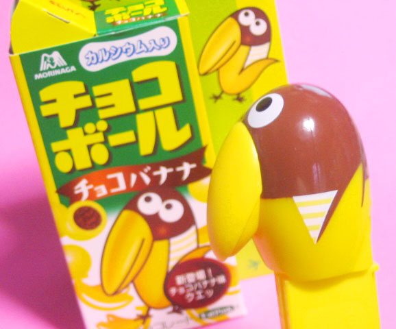 PEZ/キョロちゃん　チョコバナナver