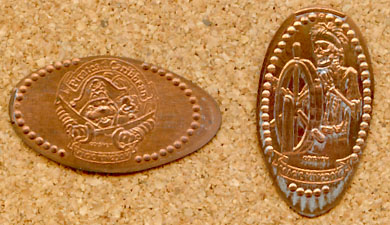 Souvenir Penny/ Pirets of The Caribian /WDW Magic kingdom