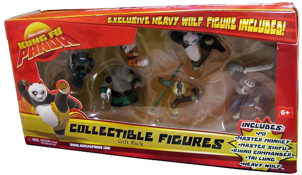Collectible Figures Gift Pack / Kung fu Panda / by Mattel