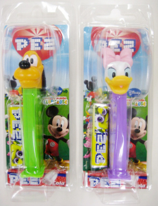 PEZ / Disney Mickey Mouse CLUB HOUSE / PLUTO & DAISY / Japanese Package 