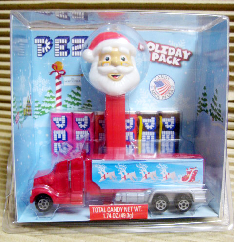 PEZ / HOLIDAY PACK CRISTMAS TRACK & SANTA CLAUS