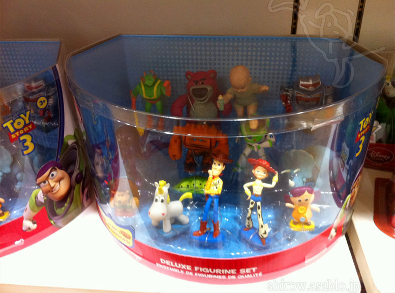 Disney store DX Figurine set / Toy Story 3 (Peas in The Pod　Extend version)
