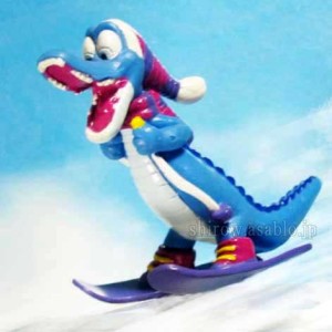 Collectible figurine / Ice Gator (Disney's Blizzard Beach, WDW)