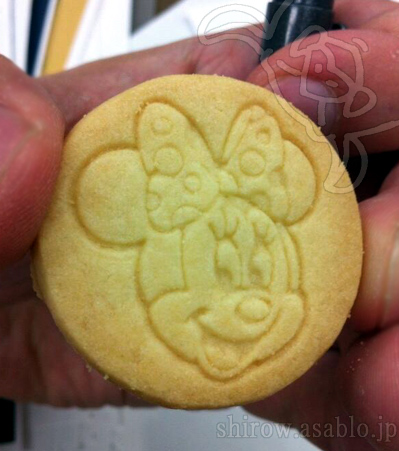 ミニーマウスのクッキー