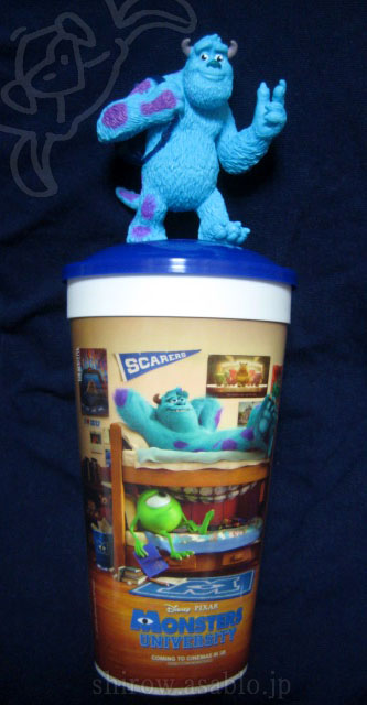 cup topper figurines/ Monsters University / Drink Cup 