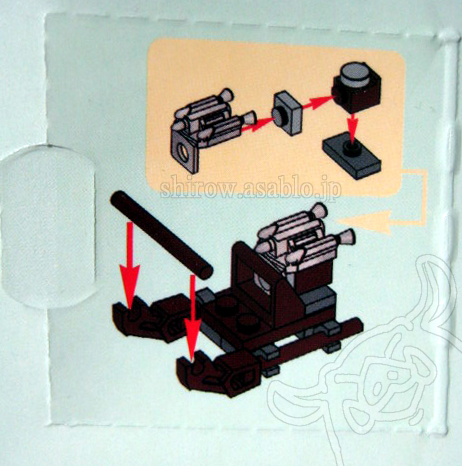 LEGO STAR WARS Advent calender 2013-day 23/ Jetpack-powered Sleigh