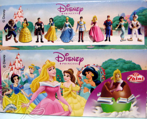 Zaini Chocolate Egg / Disney Princess (Package)
