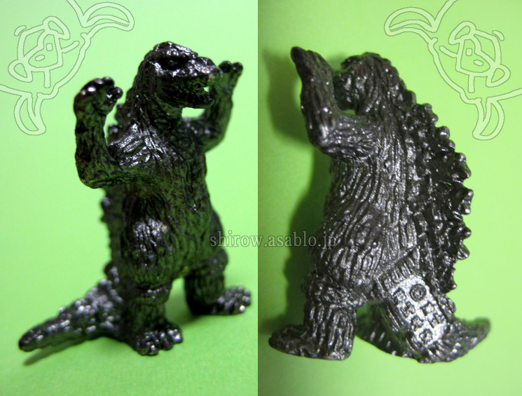Mini Metal Figurine Godzilla Collection (by TAKARA JAPAN)/ GODZILA