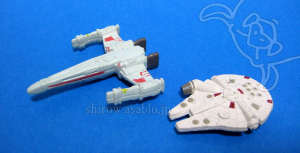 Disney Collector Packs series-4 / X-Wing, Millennium Falcon