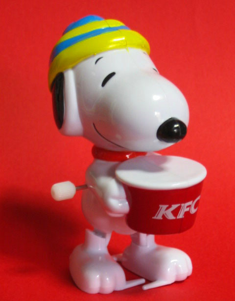 KFC Smile set toy / Snoopy Wind-up toy 