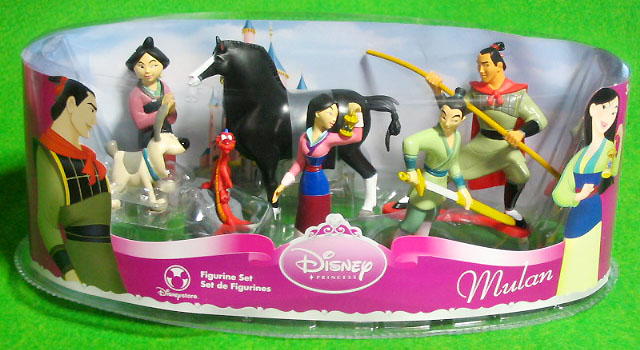PVC / Disney Princess MULAN Figurine set / by Disney Store