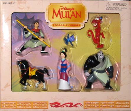 POSEABLE FIGURES/ MULAN / by Walt Disney Parks and Resorts