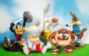 PVC / LOONEY TUNES Muscle Beach (1992)/ by Applause 