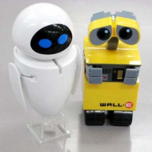 Poseable Figure / WALL-E and EVE / Thinkway