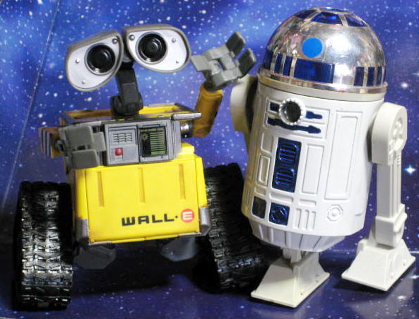 WALL-E and R2-D2