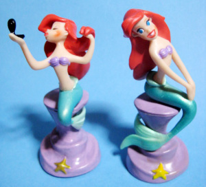 PVC figurine / The LITTLE MERMAID ARIEL & HER SISTERS / ARIEL