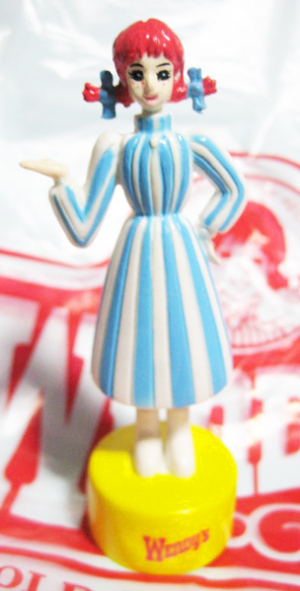 PVC figurine / Wendy's