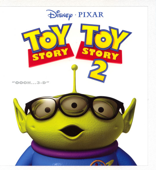 TOY STORY 1- 3D version and 2- 3D version / Movie Pamphlet