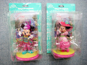 Figurine /Disney's Easter Wonderland 2011 Mickey and Minnie Mouse / Tokyo Disneyland Exclusive 